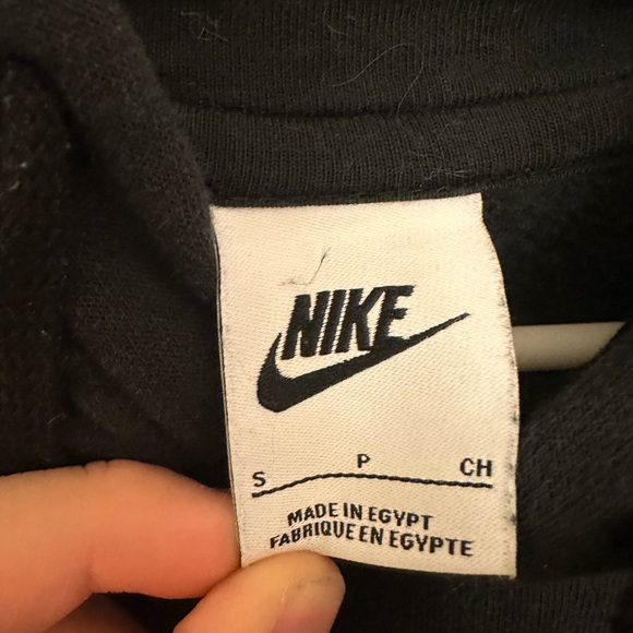 Nike Men's Graphic Hoodie in Black with Multicolor Accents - Picture 2 of 4